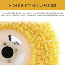 ZHLINGQ Solar Panel Cleaning Brush & Rod, 11.5ft -24.6ft Water Fed Pole Kit with Telescopic Pole, Electric Rotary Cleaning Brush, Solar Dual-Head Automatic Cleaning Brush,7.5m-BothTwo