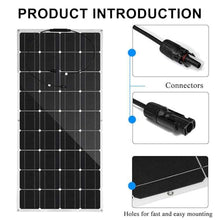 VNATWGOO 400W Off-Grid Charging Solar Panel with 30A/40A Controller, Bendable Flexible Solar Panel, RV Portable Photovoltaic Board, for Outdoor Power Generation,40A