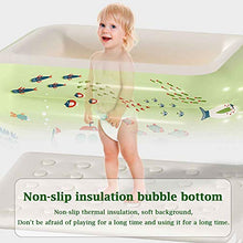 Family Full-Sized Inflatable Pool Blow Up Lounge Pools Above Ground Pool for Kids Used for Outdoor Garden Water Party Backyard The Diameter is(117CM 134CM 175CM) (Large)