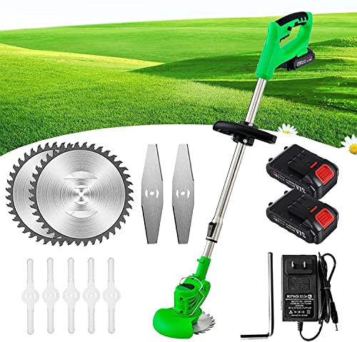 Lawn Mower Electric Lawn Mower 24 V Corded Brush Cutter to Remove Weeds from Trees and Flower beds Grass Cutting Machine for Agricultural Land Lawn ed