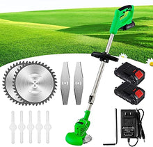 Lawn Mower Electric Lawn Mower 24 V Corded Brush Cutter to Remove Weeds from Trees and Flower beds Grass Cutting Machine for Agricultural Land Lawn ed