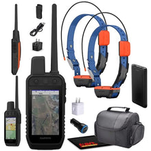 Garmin Alpha 300 Handheld Tracking System Bundle with 2X T20 Dog Collars Black