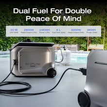 EF ECOFLOW 3200W DC Fast Charging Dual Fuel Smart Generator