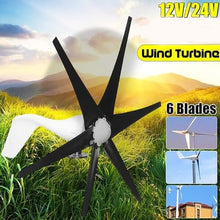 AISINILALAO 10000W Horizontal Wind Turbine Generator Kits, 12V -48V Off Grid System Hybrid Charge Controller,Turbines Wind Turbine Energy Generators,12v
