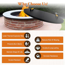 FEBTECH - 42" Fire Pit Cover Lid Round - Fits 40" Round Fire Pit
