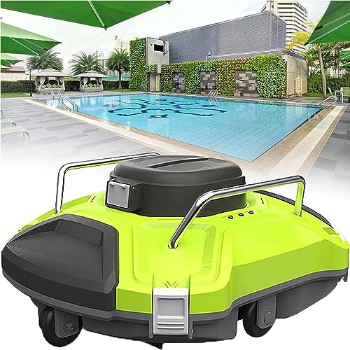Robotic Pool Cleaner, Cordless Automatic Vacuum for Efficient Swimming Pool Maintenance in Above/In-Ground Pools