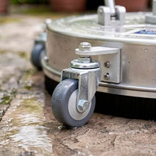 Sealey 24" Pressure Washer Surface Cleaner with Dual Handle, 4 Wheels & Rotating Spray Bar - Stainless Steel – PWAK24