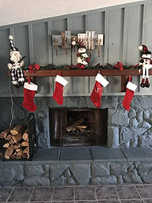 TXGJWRA Log Rack Firewood Storage Holder with 4 Fireplace Tools Heavy Duty Indoor/Outdoor Wood Rack Organizer Lumber Storage Stacking Fireplace Stove and Fire Pit Accessory,