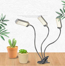 Led Grow Lights Spectrum Grow Lamp Plant Growth Light Led Fill Light Full Spectrum Imitation Sun Green Plants Succulent Fill Light Three Headlights