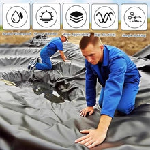 CYHTYM DIY Pond Liner Thickness 0.2mm/8 Mil, Length 16.4-318FT, for Fish Landscaping, Garden Pool, Water Feature Streams Fountains(8x97m/26.2x318FT)