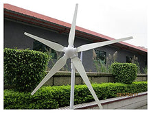 Wind Power Generator 5 Blade 600w Wind Power Generator Wind and Solar Hybrid Power Supply for Household Fishing - Onshore Wind