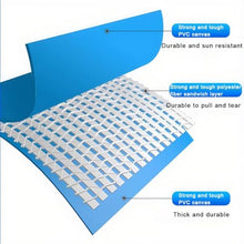 Pool Above Ground, 0.9MM Round Canvas Fish Pond Pool, Large Collapsible Outdoors Tarpaulin with Bracket, Framed Swimming Pools Used for Fish and Shrimp Breeding, Pond Water Storage(1.2x0.8 m-900 L)