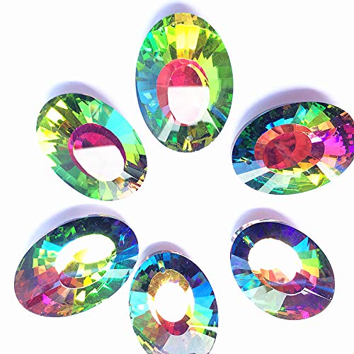 200pcs 50mm Crystal Chandelier Drop Pendants Cristal Prisms Curtain Window Suncatcher Fengshui Crafts DIY Home Hanging Decor
