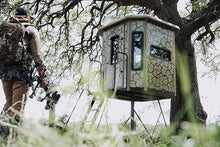 MUDDY Muddy Bull Box Blind Steel Wall Construction Cracked Mud Camo Multi