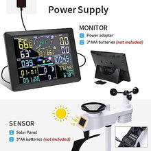 Professional Home Weather Station with WiFi HD Display and Outdoor Sensor