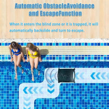 SDdPulse Solar Pool Skimmer with 2500mAh Battery, Large Capacity Debris Basket, Automatic Cleaner, Dual Mode, Intelligent Route Planning for Above Ground Pools