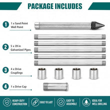 PioMue Ram Well Kit for Outdoor Irrigation Projects 6m/19.4ft
