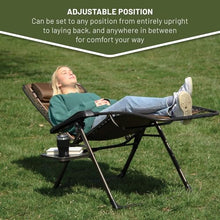 Timber Ridge Aluminum Zero Gravity Chair Set of 2, 350 lb Capacity Each