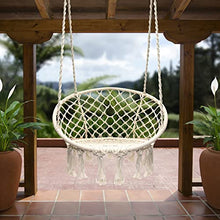 ONMYJFD Hammock Chair Macrame Swing
