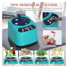 3 1100W Portable Folding Personal Steam Sauna Tent Set Remote Control
