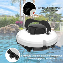 EliteBloom Electric Pool Cleaning Robot,Pool Vacuum Lasts 120 Mins, Self-Parking,Robotic Pool Cleaner Support Self-Parking for above Ground/Inground Pool 860 Sq.Ft
