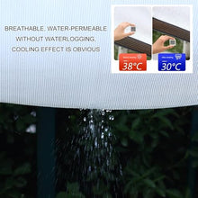 XBTGS White Greenhouse Shading Net 9x11m - Sunblock Shade Cloth for Plants Breathable Shade Mesh Tarp with Grommets Rectangular Awning & Balcony Privacy Netting,Whit,White-3x7m(9.8 * 23ft)