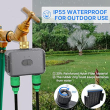 Watering Timers, Bluetooth Value Smart Garden Sprinkler Water Timer By 2 Way Rain Delay Filter Programmable Automatic Irrigation Controller for Garden Hose(3 PC (2-Way))