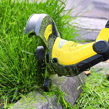 Rotary Mowers 450W Lawn Mower,Small and Portable Telescopic and Rotatable Lawn Mower,1-22Cm Adjustable Mowing Heights for