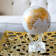 MOVA Globe Metallic White and Gold 6