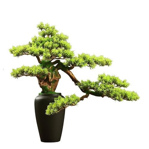 YXIANG56Q Fake Plants Floor Artificial Bonsai Tree Hotel Clubhouse Entrance Decoration Fake Plants Potted Plants Bonsai Tree