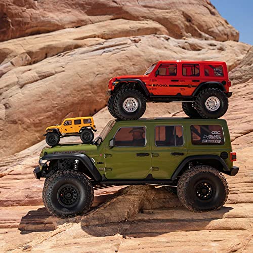 Axial RC Truck 1/6 SCX6 Jeep JLU Wrangler 4WD Rock Crawler RTR Green