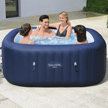 Bestway SaluSpa Hawaii AirJet Inflatable Hot Tub with EnergySense Cover Blue