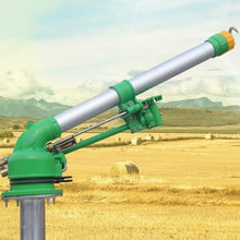 YXINHONGYUE Large Area Agricultural Irrigation Spray Gun 360° Rotary Spray Garden Irrigation Impact Sprinkler Equipped with 8 Nozzles for Farmland and Orchard