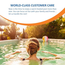 SolarPoolSupply SwimSizzle Ultimate Above Ground Pool Solar Heater - For Pool Size: 30-31ft. Round/Up to 18’x36’ Oval