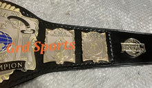 Grd Sports CNC HD USWA Unified World Heavyweight Wrestling Championship Belt Dual Gold Plated