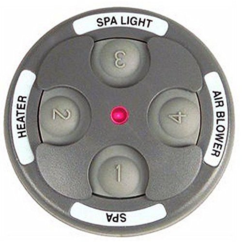 Zodiac 8049 1-Inch-1-1/2-Inch 4 Function Gray Spa Side Remote Replacement for Zodiac Jandy AquaLink RS Control System, 100-Feet