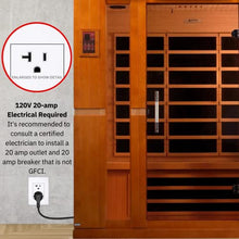 Maxxus Sauna Bergamo 4-Person Low EMF FAR Infrared Sauna