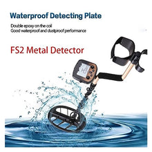UYCVT Metal Detectors, Fs2 Metal Detector Sensitivity Treasure Finder Precise Locator Waterproof Search 11'' Coil and 5'' Coil Gold Metal Detector