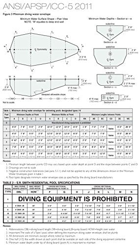 S.R. Smith Frontier III Replacement Diving Board 6-Feet Radiant White