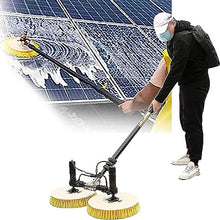 Solar Photovoltaic Panel Cleaning Brush, Adjustable Length, Double Brush Head (Spin), Hourly: 500-750m³, Water-Saving Design, Outdoor Washing Device Tool (Color : 4m)