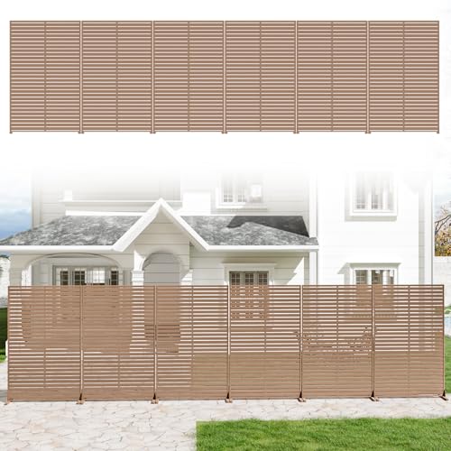 Trygoal 72" Privacy Screen Outdoor Privacy Fence Panel for Patio