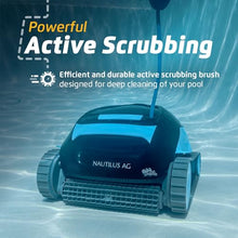 Dolphin (2026 Model) Nautilus AG Automatic Robotic Pool Vacuum Cleaner, Active Scrubber Brush, Top Load Filters Access, Ideal for Above-Ground Pools up to 33 FT in Length