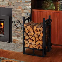 IEDFHJU Firewood Rack Wrought Iron Firewood Rack Log Storage