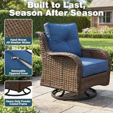 7-Piece Patio Furniture Set with 6" Ultra-Thick Cushions, Outdoor furniture