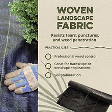 Dewitt P4 Pro 5 Commercial and Home Landscape 5 Ounce Weed Barrier Ground Woven Cover Fabric, 4 x 250 Feet (8 Pack)