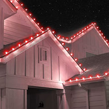 Holiday Lighting Outlet Set of 500 C9 LED Christmas Lights | Red Filament Bulbs for Indoor & Outdoor Use | Traditional Holiday Lighting