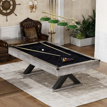 Gahowlen 7 ft Pool Table with Accessories Grey