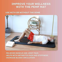 LifePro Far Infrared Sauna Dome with Red Light Therapy Stones Black