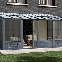 Gazebo Penguin W1608 Add-a-Room All-Season Solarium Slate