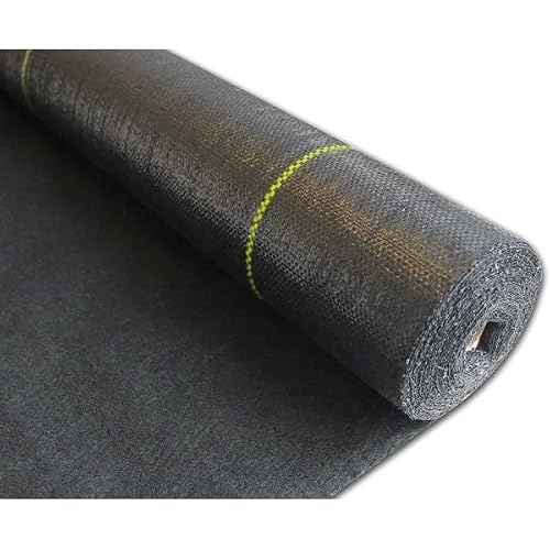 Farm Plastic Supply - 3.2oz Premium Landscape Fabric Heavy Duty - (12' x 300') - Commercial Grade Landscape Cloth, Woven Landscaping Cover, Ground Cover for Gardening, Farming, Agriculture